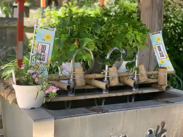 瀬戸神社の手水舎