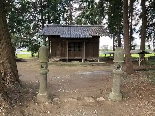 元八幡宮の本殿・本堂