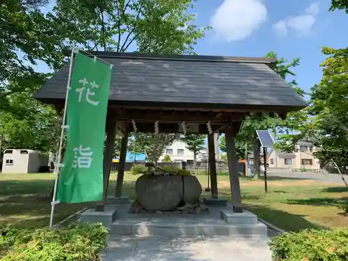 当別神社の手水舎