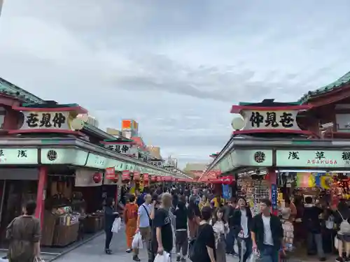 浅草寺の景色