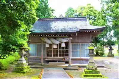 毛社神社の本殿・本堂