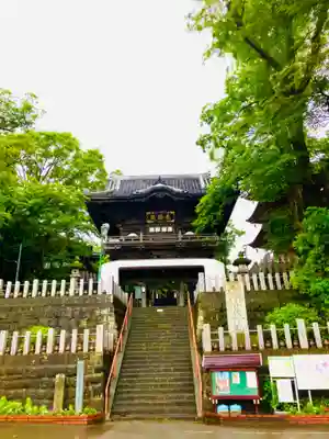 布施弁天 東海寺の山門・神門