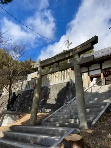 男山八幡宮の鳥居