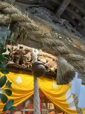 金持神社の本殿・本堂