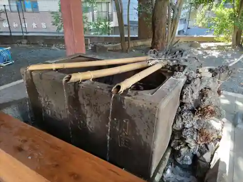 金王八幡宮の手水舎