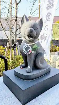 駒込妙義神社の狛犬