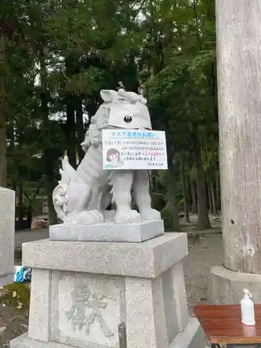 熊野本宮大社の狛犬