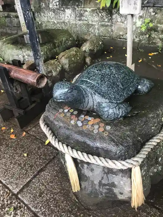 酒列磯前神社の狛犬