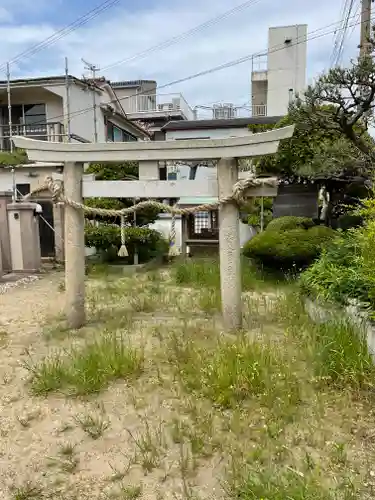 前浜町恵比寿神社の鳥居