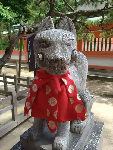 住吉神社の狛犬