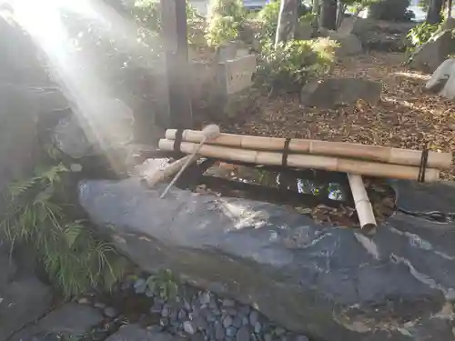 小幡神社の手水舎