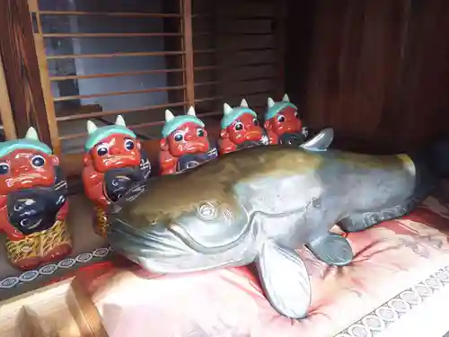 板倉雷電神社の狛犬