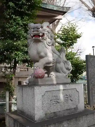 戸部杉山神社の狛犬