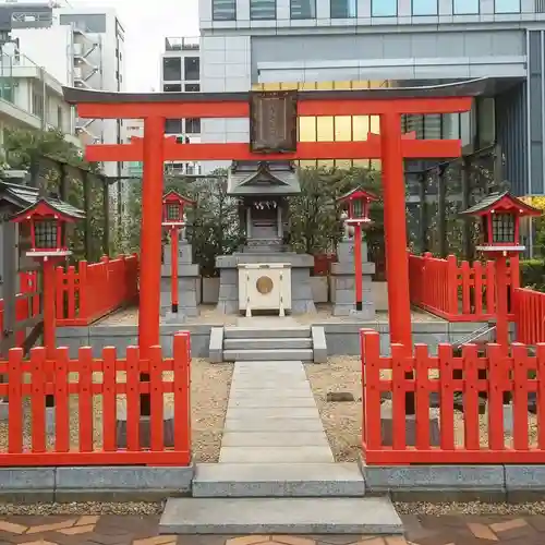 みなと稲荷神社の鳥居