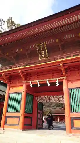 富士山本宮浅間大社の山門・神門