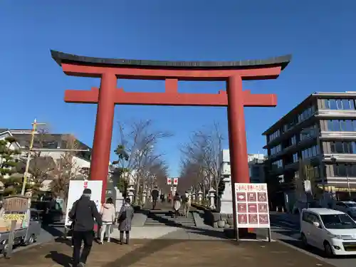 鶴岡八幡宮の鳥居