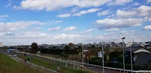 鵜森稲荷神社の周辺