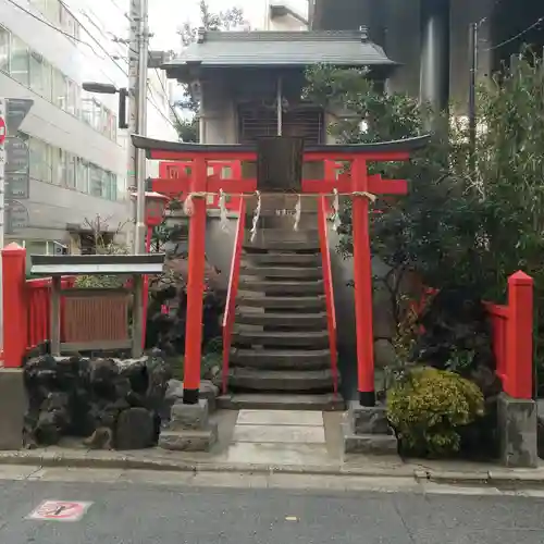 講武稲荷神社の鳥居