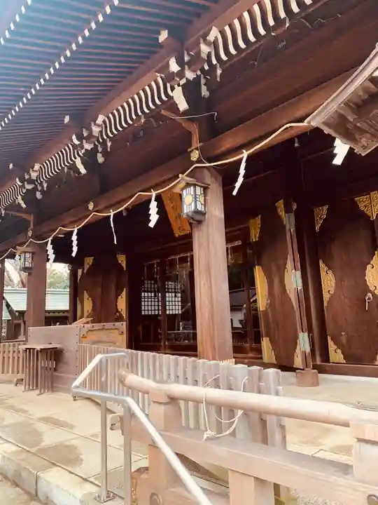喜多見氷川神社の本殿・本堂