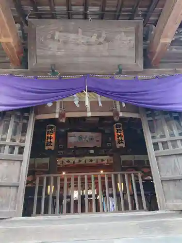 御穂神社の本殿・本堂