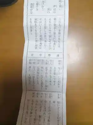 幡枝八幡宮社のおみくじ