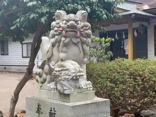 雷公神社の狛犬