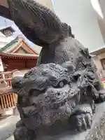 北海道神宮頓宮の狛犬