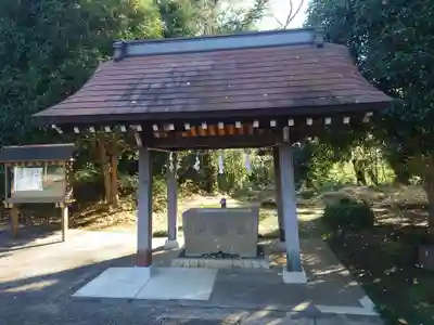 高田天満宮の手水舎