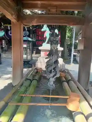 豊川稲荷東京別院の手水舎