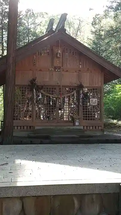 阿智神社前宮の本殿・本堂