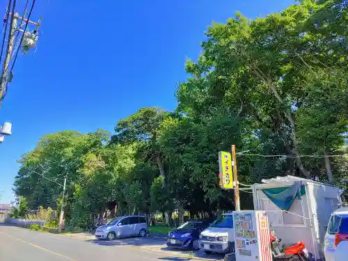 伊福部神社の自然