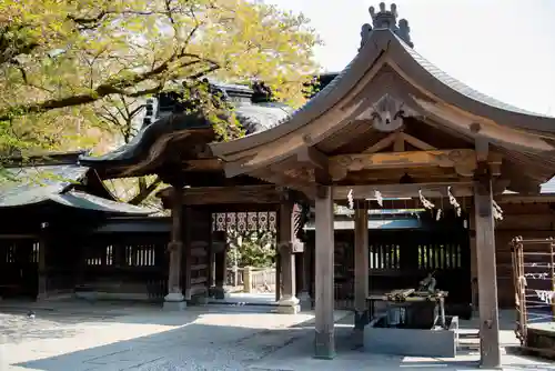 宇都宮二荒山神社の手水舎