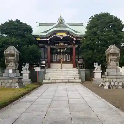 諏訪神社の本殿・本堂