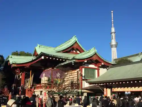 亀戸天神社の本殿・本堂