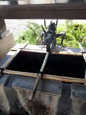 行田八幡神社の手水舎