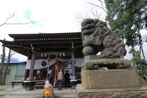 熊野福藏神社の狛犬