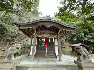 板宿八幡神社の本殿・本堂
