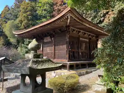 神角寺の本殿・本堂