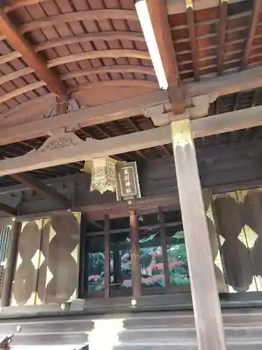 渋谷氷川神社の本殿・本堂