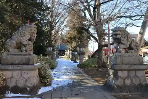 神炊館神社 ⁂奥州須賀川総鎮守⁂の狛犬