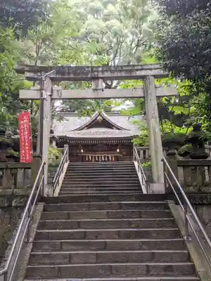 五所神社の鳥居