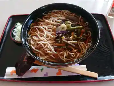 唐澤山神社の食事