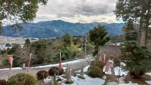 中山寺の景色