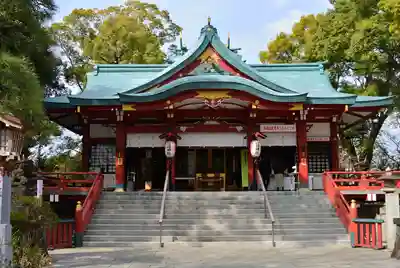多摩川浅間神社の本殿・本堂
