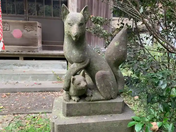 旭稲荷神社の狛犬