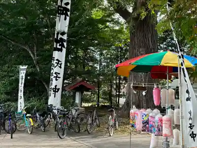 音更神社のお祭り