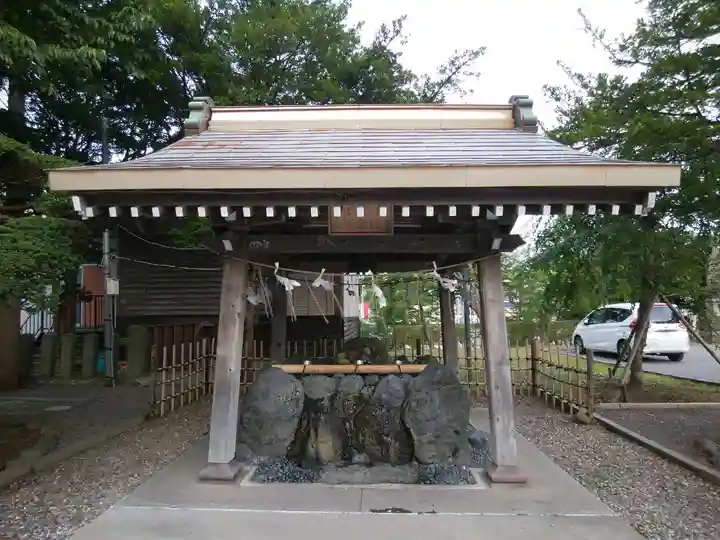 湯倉神社の手水舎