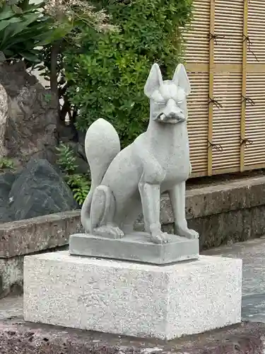 日英寺の狛犬