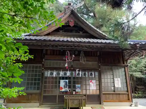 萩日吉神社の本殿