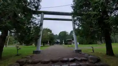 阿寒神社の鳥居